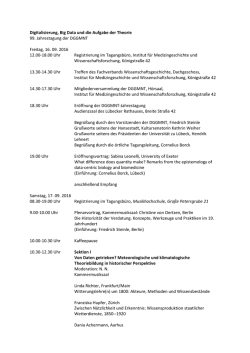 Digitalisierung, Big Data und die Aufgabe der Theorie 99