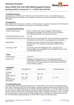 Hesse Lignal Datasheet