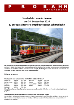 Info - Pro Bahn Vorarlberg