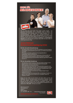 Junior Referent Konzernrechnungslegung (m/w)