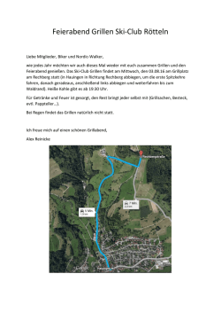 Grillabend - Ski-Club R&ouml;tteln eV