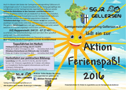 Aktion Ferienspaß 2016 (SGJR) (pdf 2,89 MB)