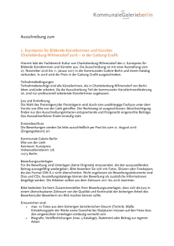 Informationen und Teilnahmebedingungen finden hier