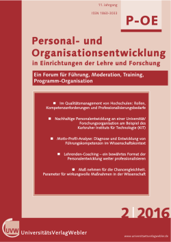 Heft 2 / 2016 - Universit&auml;tsVerlagWebler