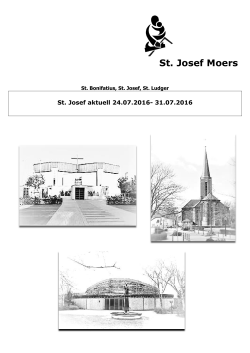 24.07.-31.07. - St. Josef Moers
