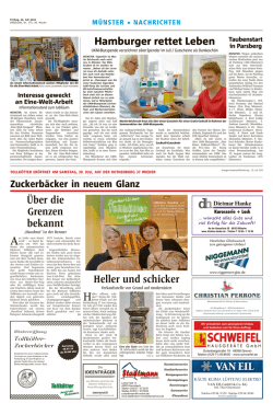 Hamburger rettet Leben Heller und schicker &Uuml;ber die Grenzen