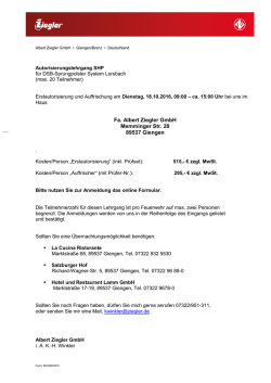 Download: Inhalte des Lehrgangs