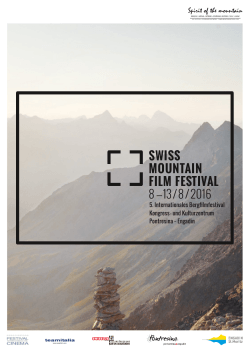Das Programm - Swiss Mountain Film Festival
