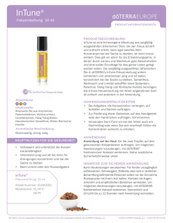 InTune - dōTERRA Tools