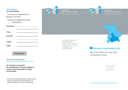 Programm  - Bayerische Ingenieurekammer-Bau
