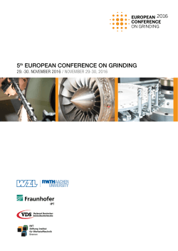 PDF - European Conference on Grinding