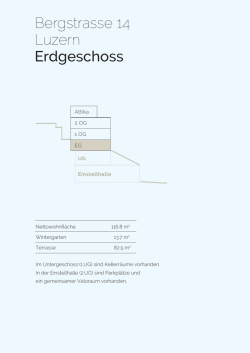 Grundriss EG