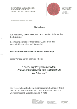 Page 1 INSTITUT FÜR AUSLÄNDISCHES UNIVERSITÄT UND