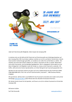 Information Jubil&auml;um 2017