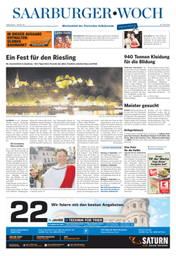 Ein Fest f&uuml;r den Riesling