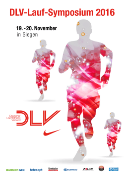 DLV-Lauf-Symposium 2016