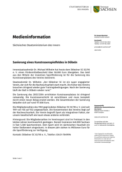 - Medienservice Sachsen
