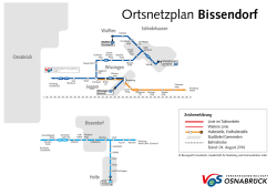 Ortsnetzplan Bissendorf