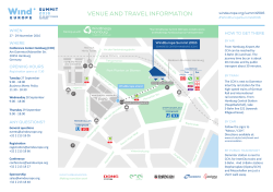 venue and travel information