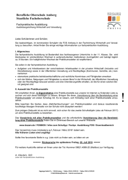 Hinweise f&uuml;r Anf&auml;nger Wirtschaft und Verwaltung