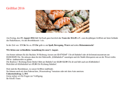 Grillfest 2016