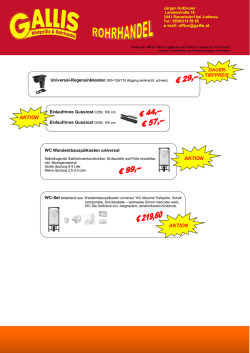 für die aktuellen AKTIONEN