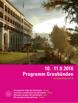 herunterladen - Museenland Graub&uuml;nden