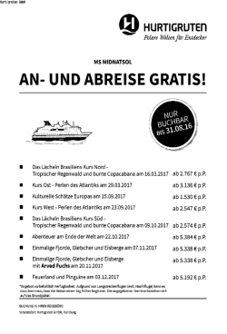 Hurtigruten - reisetraum kirste