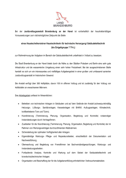 Eine Stelle als - Der Justizvollzug sucht Dich!