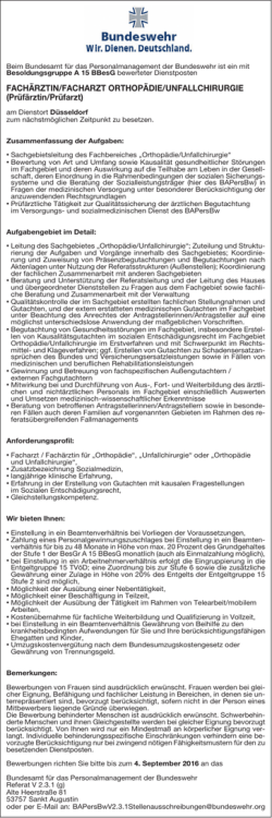 Prüfärztin/Prüfarzt