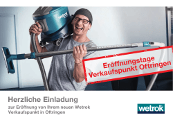 Herzliche Einladung