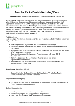 Dieses Stellenangebot als PDF speichern