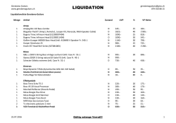 LIQUIDATION