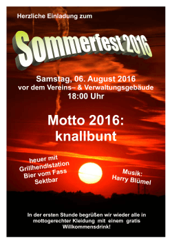 Sommerfest 2016 - badeteich