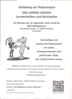 - Offene Ganztagsschule Willinghusen