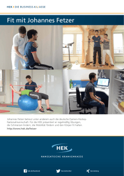 Fit mit Johannes Fetzer
