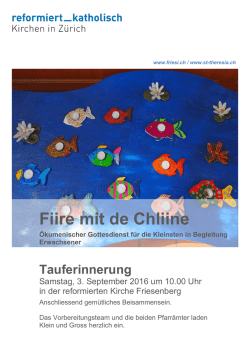 Fiire mit de Chliine