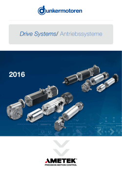Drive Systems/ Antriebssysteme