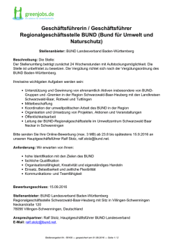 Dieses Stellenangebot als PDF speichern