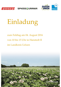 Einladung - PH Petersen