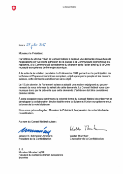 Lettre du Conseil f&eacute;d&eacute;ral du 27.07.2016 (PDF, Page 1, 216.6 kB)