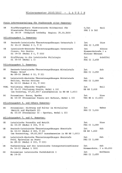 hier - Klassische Philologie