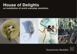 House of Delights - Kunstverein Neuk&ouml;lln eV