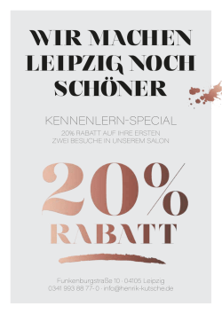 Gutschein Drucken - Wir machen Leipzig noch sch&ouml;ner