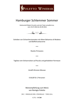 Hamburger Schlemmer Sommer