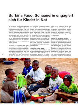 Artikel im Blickpunkt - Verein für humanitäre Hilfe eV