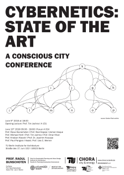a conscious city conference - Berlin - TU Dialogplattform