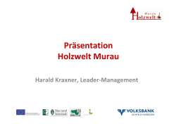 Präsentation Holzwelt Murau