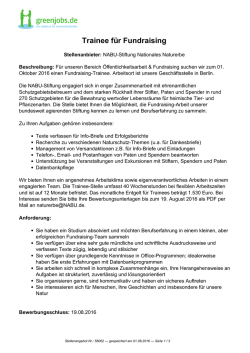 Dieses Stellenangebot als PDF speichern