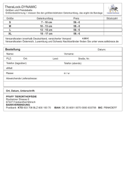 TheraLock-DYNAMIC - Pfaff Tierorthopädie